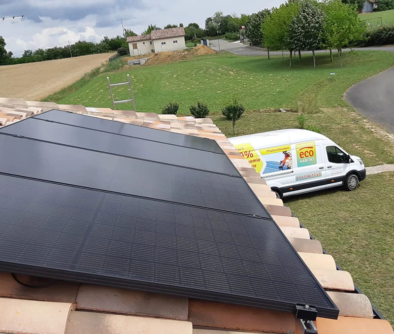 Installation panneaux